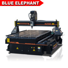 Jinan Blue Elephant 4X8 CNC Router 1325 4 Axis with Rotary Device for Round Materials